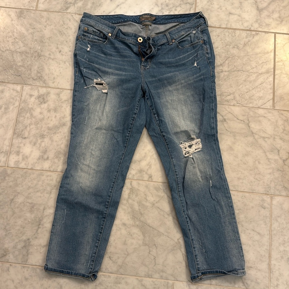 Torrid Boyfriend Straight Vintage Stretch